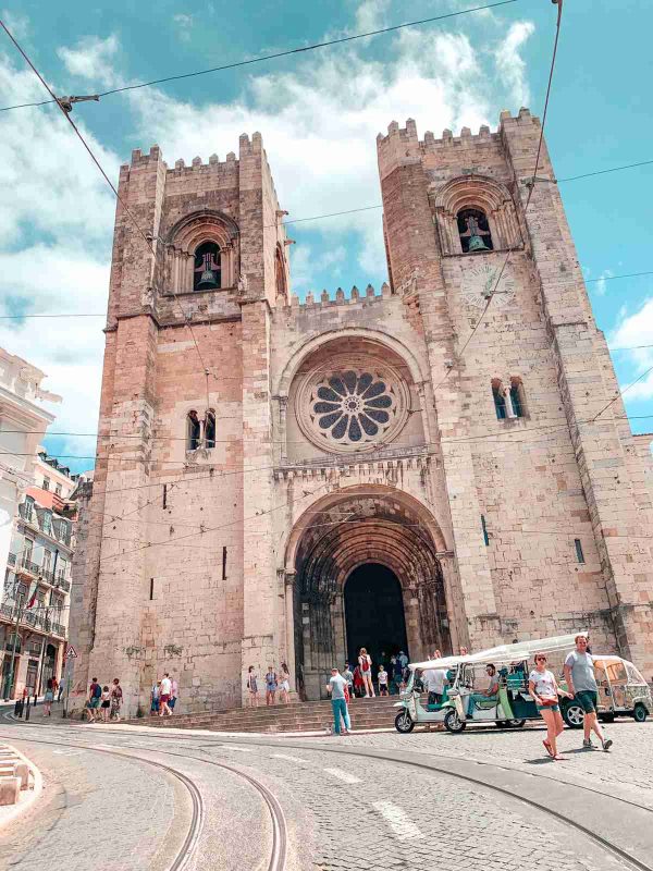 Just Tuk It Tour at Lisbon Cathedral